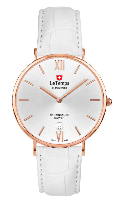 LeTemps RENAISSANCE SAPHIR QUARZ WATCH 30M
