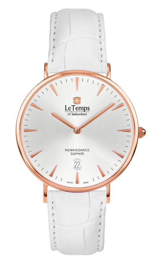 LeTemps RENAISSANCE SAPHIR QUARZ WATCH 30M