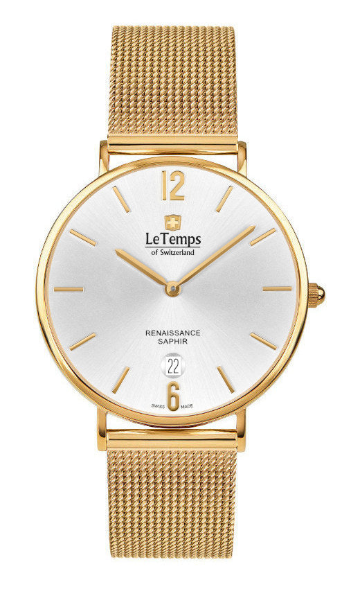 LeTemps RENAISSANCE SAPHIR QUARZ WATCH 30M