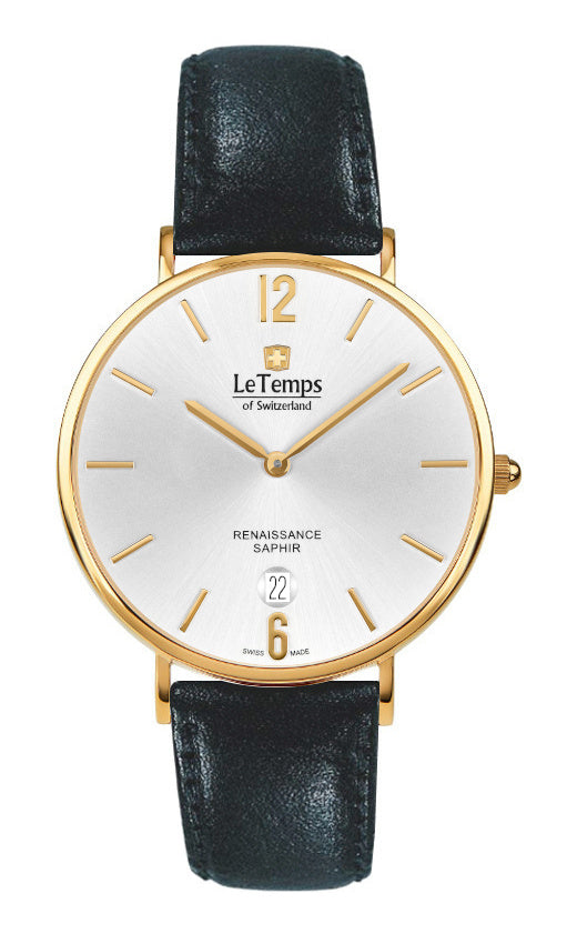 LeTemps RENAISSANCE SAPHIR QUARZ WATCH 30M