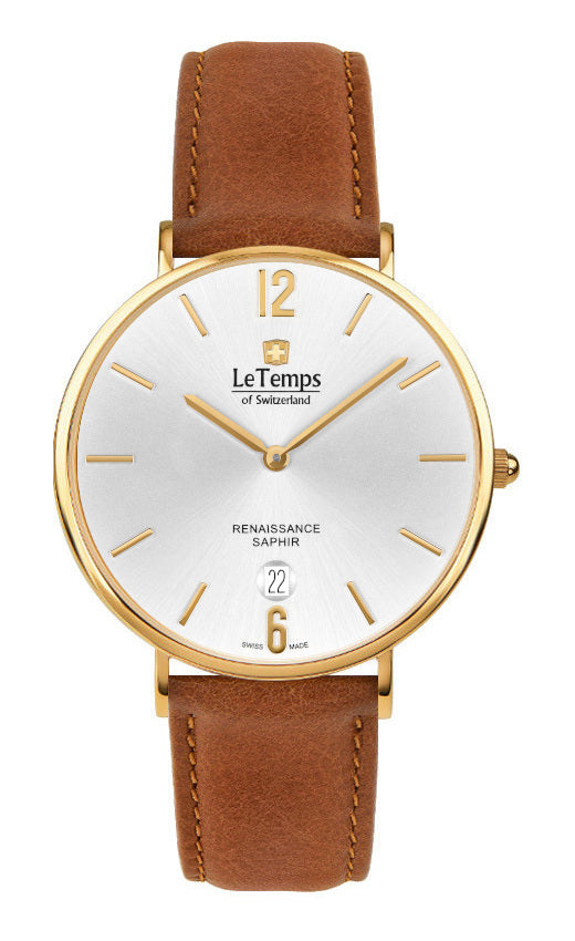 LeTemps RENAISSANCE SAPHIR QUARZ WATCH 30M