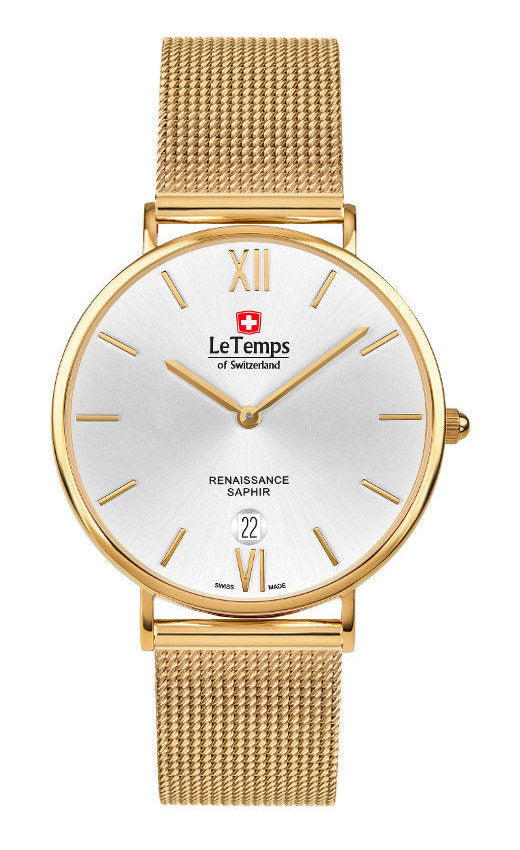 LeTemps RENAISSANCE SAPHIR QUARZ WATCH 30M