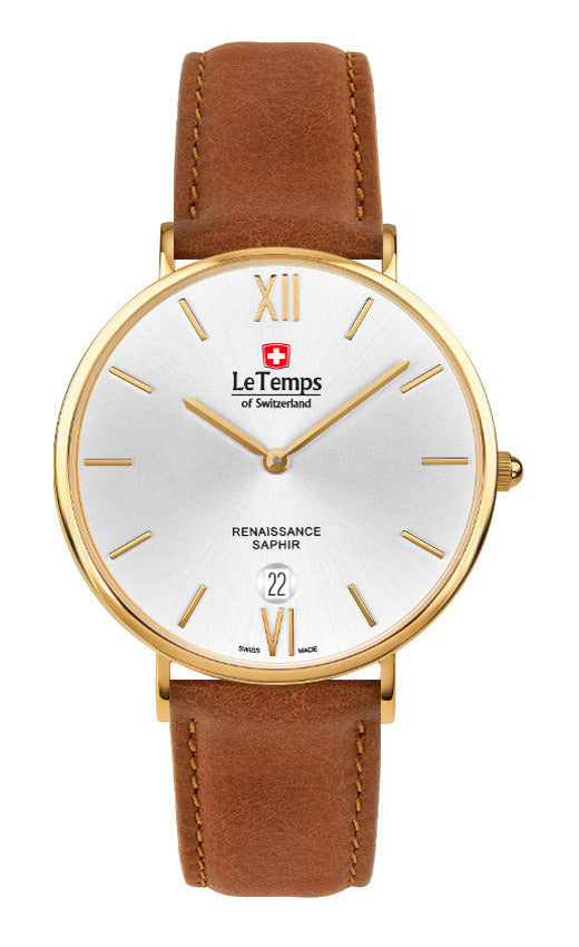 LeTemps RENAISSANCE SAPHIR QUARZ WATCH 30M