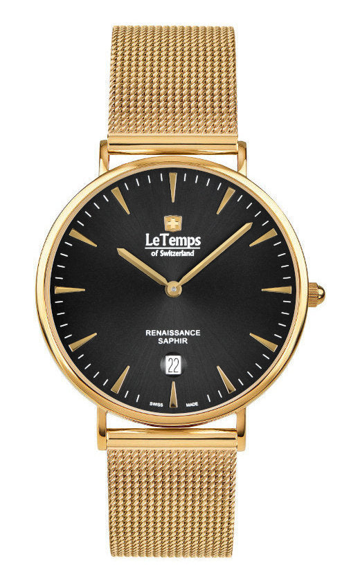 LeTemps RENAISSANCE SAPHIR QUARZ WATCH 30M