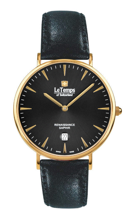 LeTemps RENAISSANCE SAPHIR QUARZ WATCH 30M