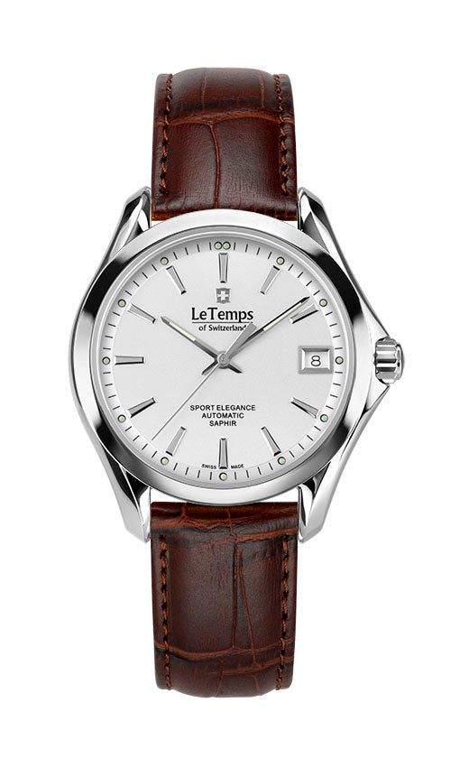 LeTemps SPORT ELEGANCE LADY 33 AUTOMATIC SAPHIR WATCH 100M
