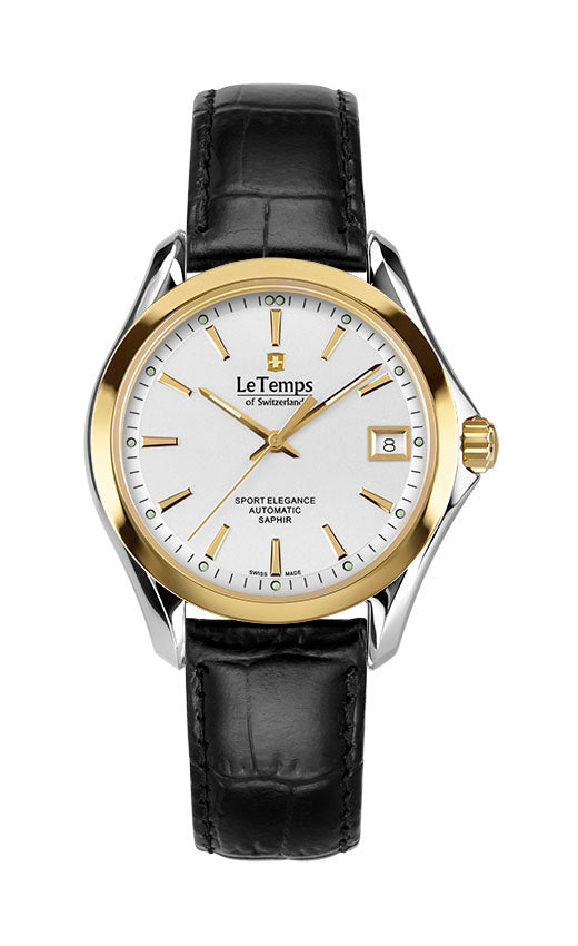 LeTemps SPORT ELEGANCE LADY 33 AUTOMATIC SAPHIR WATCH 100M