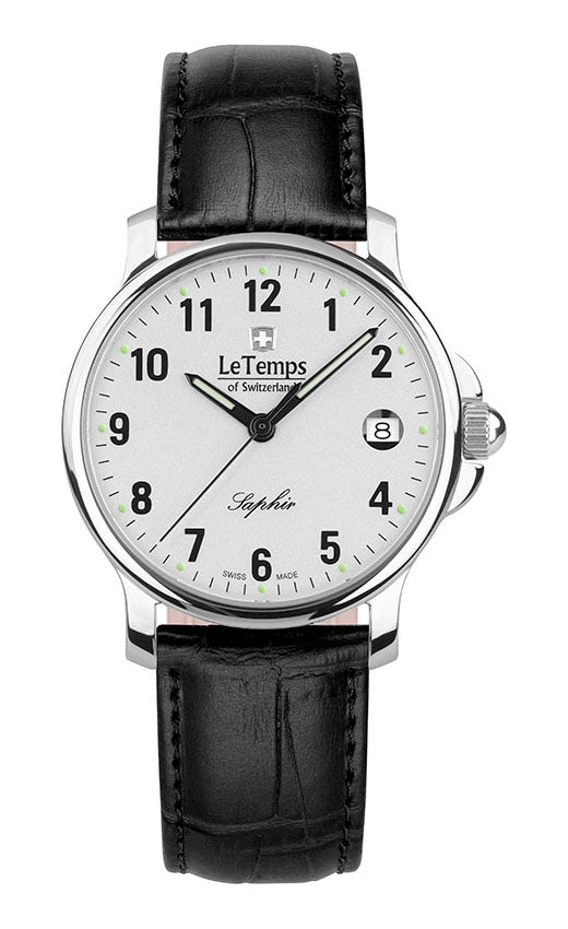 LeTemps ZAFIRA UNISEX SAPHIR QUARZ WATCH 50M