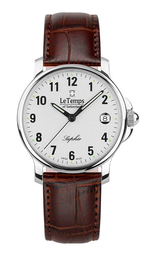 LeTemps ZAFIRA UNISEX SAPHIR QUARZ WATCH 50M