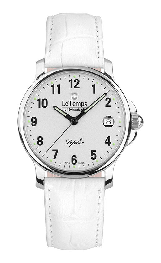 LeTemps ZAFIRA UNISEX SAPHIR QUARZ WATCH 50M