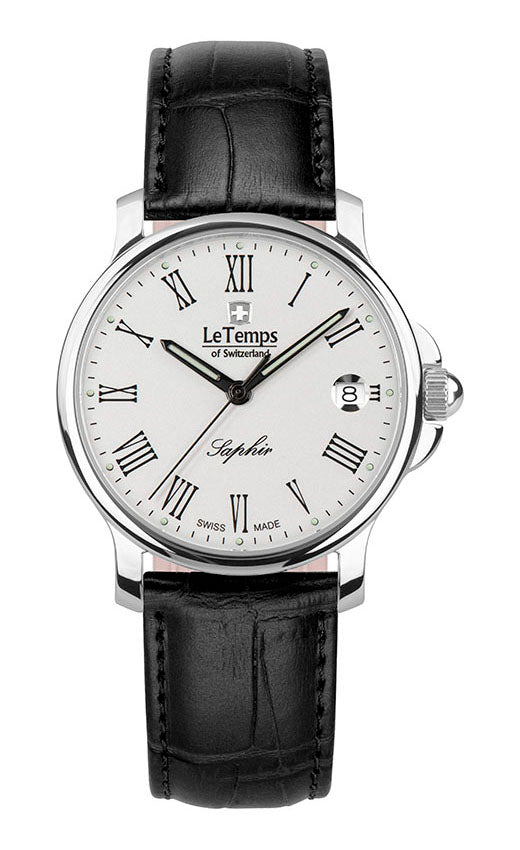 LeTemps ZAFIRA UNISEX SAPHIR QUARZ WATCH 50M