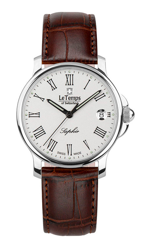 LeTemps ZAFIRA UNISEX SAPHIR QUARZ WATCH 50M