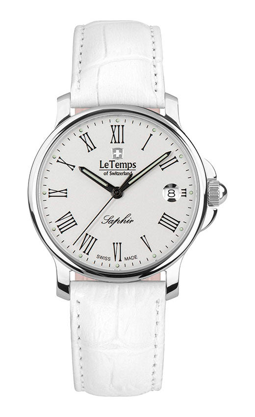 LeTemps ZAFIRA UNISEX SAPHIR QUARZ WATCH 50M