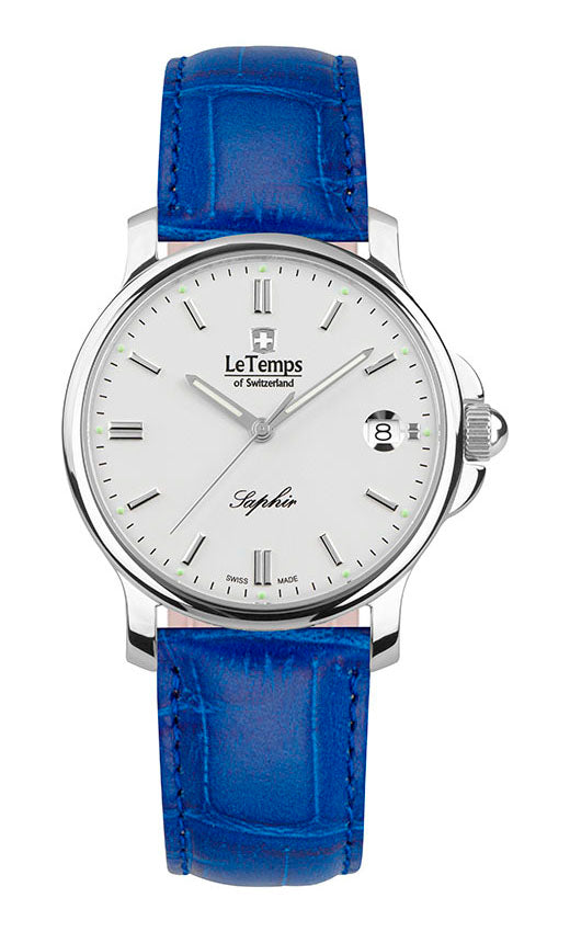 LeTemps ZAFIRA UNISEX SAPHIR QUARZ WATCH 50M