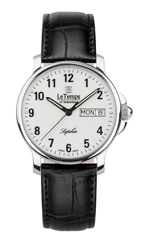 LeTemps ZAFIRA UNISEX SAPHIR QUARZ WATCH 50M