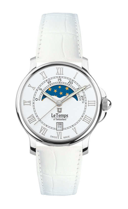 LeTemps ZAFIRA UNISEX SAPHIR QUARZ WATCH 50M