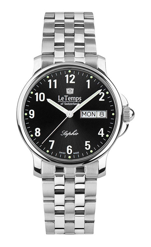 LeTemps ZAFIRA UNISEX SAPHIR QUARZ WATCH 50M