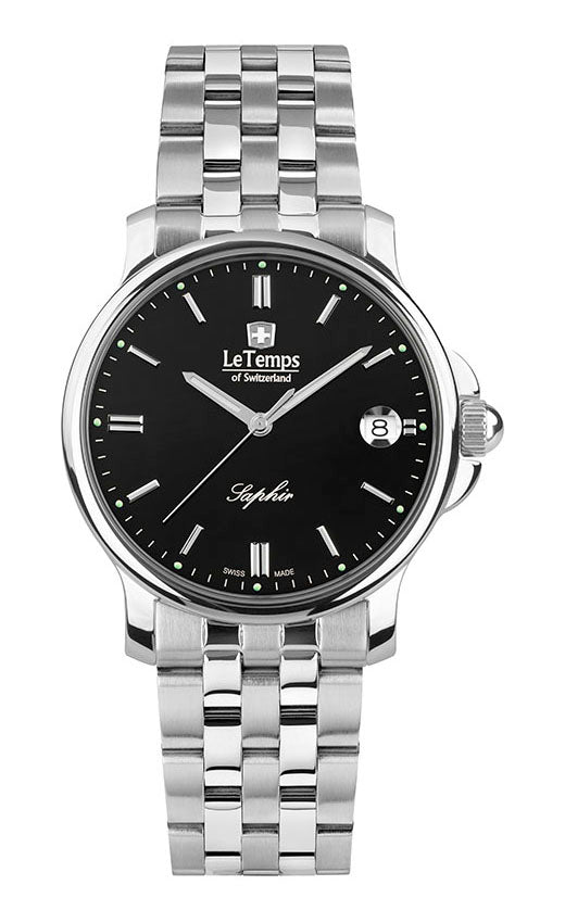 LeTemps ZAFIRA UNISEX SAPHIR QUARZ WATCH 50M