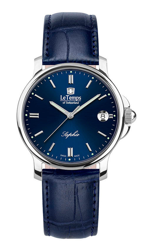 LeTemps ZAFIRA UNISEX SAPHIR QUARZ WATCH 50M