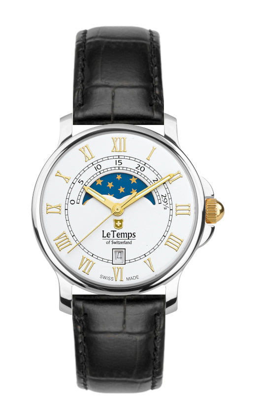 LeTemps ZAFIRA UNISEX SAPHIR QUARZ WATCH 50M
