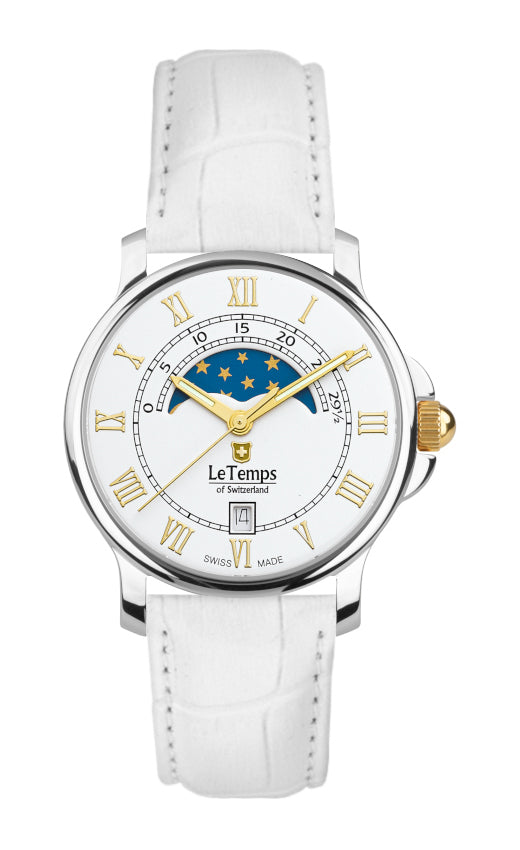 LeTemps ZAFIRA UNISEX SAPHIR QUARZ WATCH 50M
