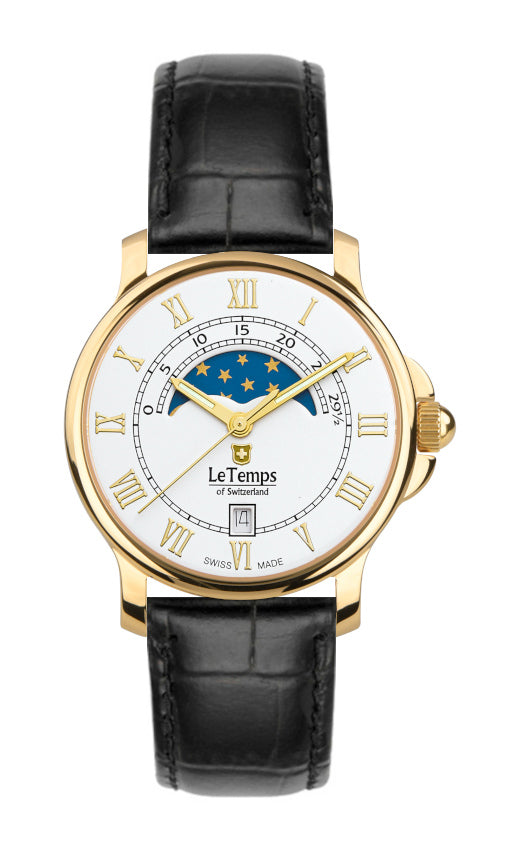 LeTemps ZAFIRA UNISEX SAPHIR QUARZ WATCH 50M