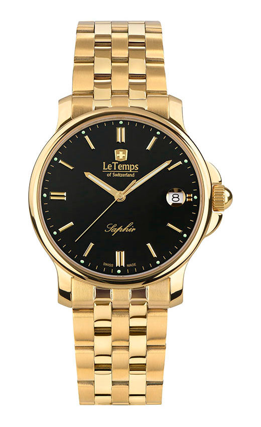 LeTemps ZAFIRA UNISEX SAPHIR QUARZ WATCH 50M