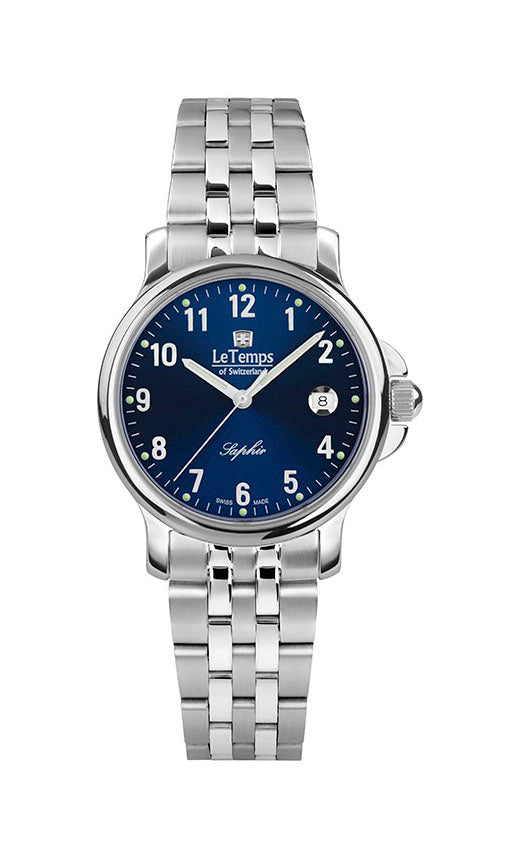 LeTemps ZAFIRA LADY SAPHIR QUARZ WATCH 50M