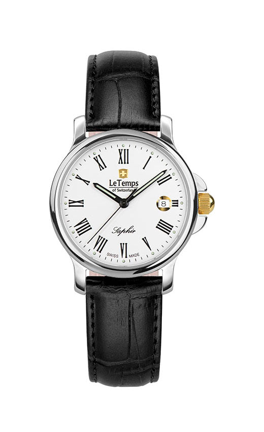 LeTemps ZAFIRA LADY SAPHIR QUARZ WATCH 50M