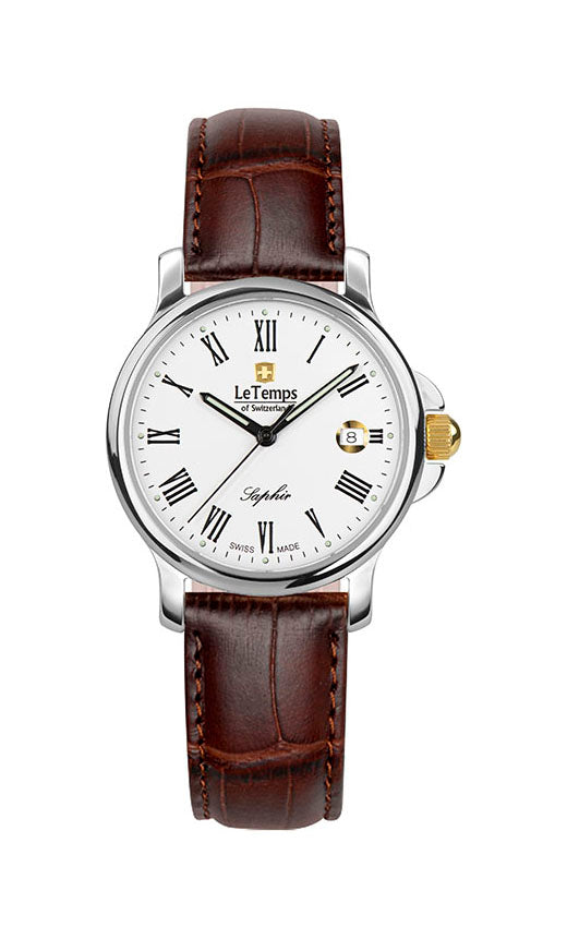 LeTemps ZAFIRA LADY SAPHIR QUARZ WATCH 50M