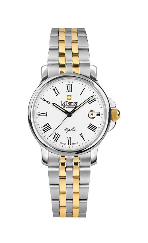 LeTemps ZAFIRA LADY SAPHIR QUARZ WATCH 50M
