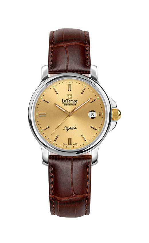LeTemps ZAFIRA LADY SAPHIR QUARZ WATCH 50M