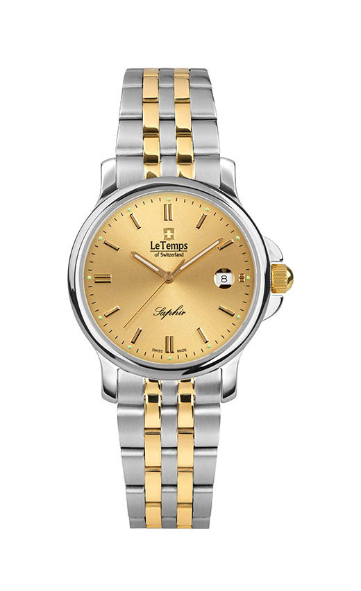 LeTemps ZAFIRA LADY SAPHIR QUARZ WATCH 50M
