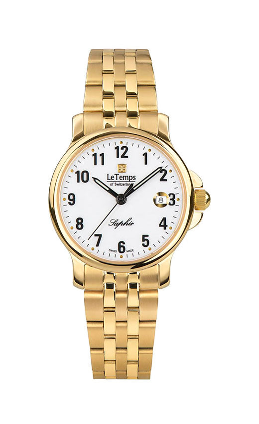 LeTemps ZAFIRA LADY SAPHIR QUARZ WATCH 50M