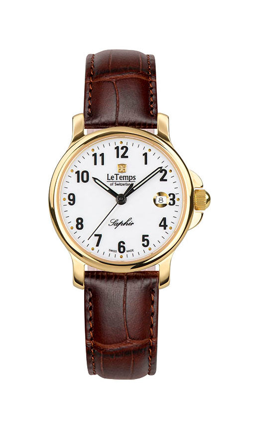 LeTemps ZAFIRA LADY SAPHIR QUARZ WATCH 50M