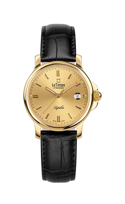 LeTemps ZAFIRA LADY SAPHIR QUARZ WATCH 50M