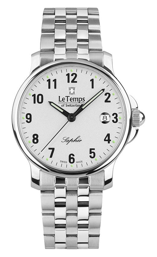 LeTemps ZAFIRA GENT SAPHIR QUARZ WATCH 50M