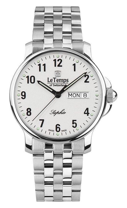 LeTemps ZAFIRA GENT SAPHIR QUARZ WATCH 50M