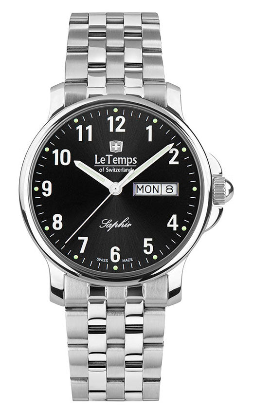 LeTemps ZAFIRA GENT SAPHIR QUARZ WATCH 50M