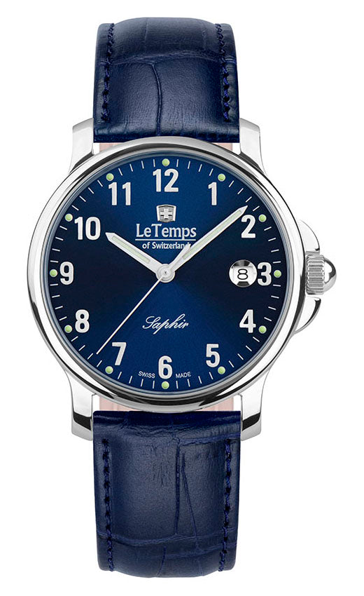 LeTemps ZAFIRA GENT SAPHIR QUARZ WATCH 50M