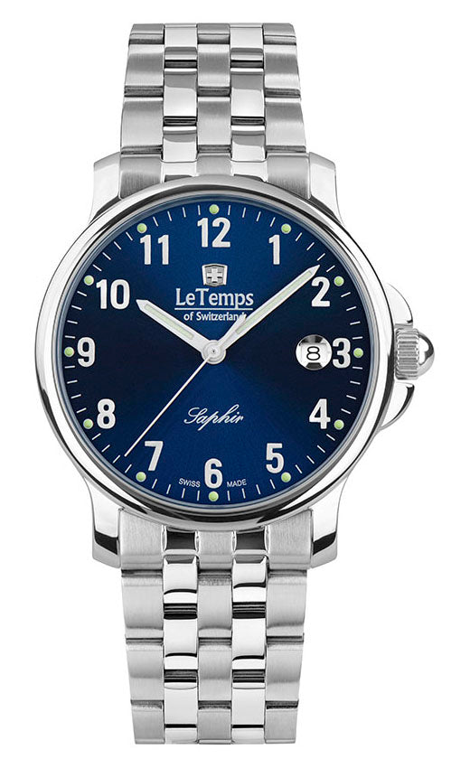 LeTemps ZAFIRA GENT SAPHIR QUARZ WATCH 50M