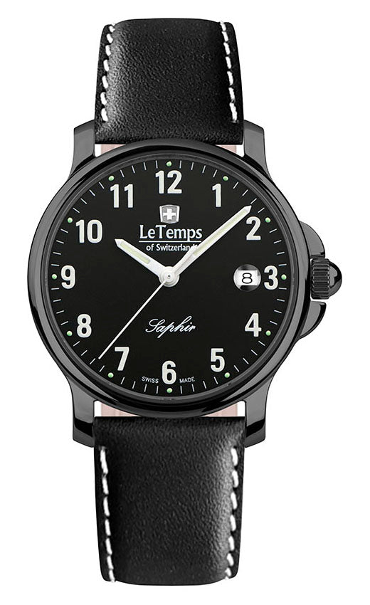 LeTemps ZAFIRA GENT SAPHIR QUARZ WATCH 50M