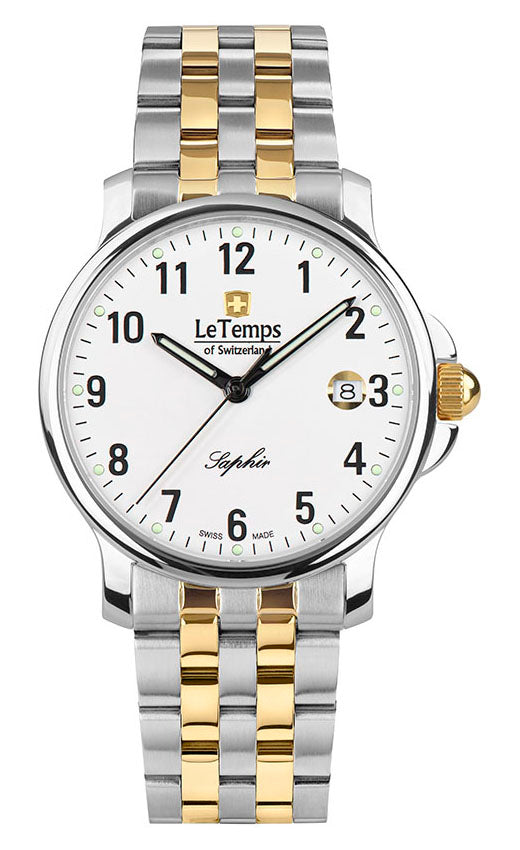 LeTemps ZAFIRA GENT SAPHIR QUARZ WATCH 50M