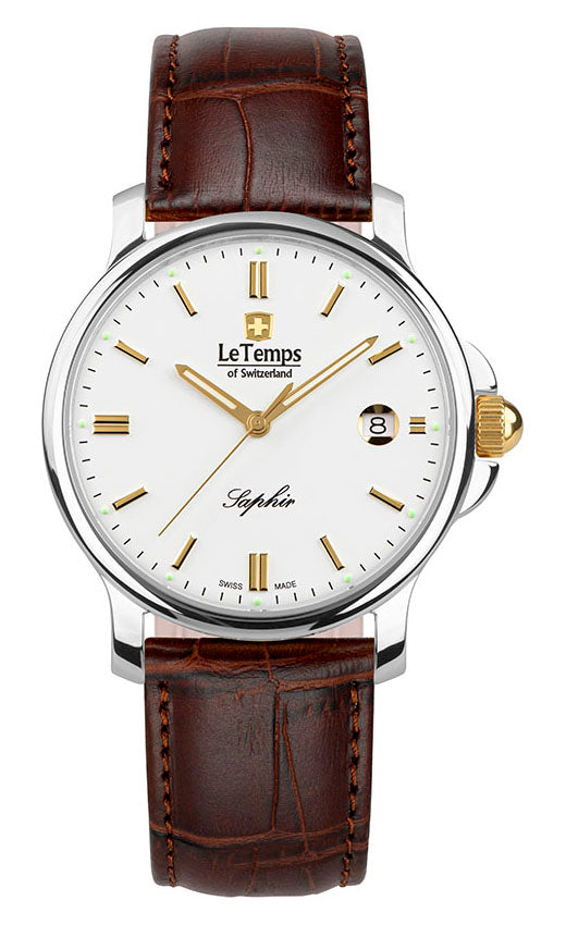 LeTemps ZAFIRA GENT SAPHIR QUARZ WATCH 50M