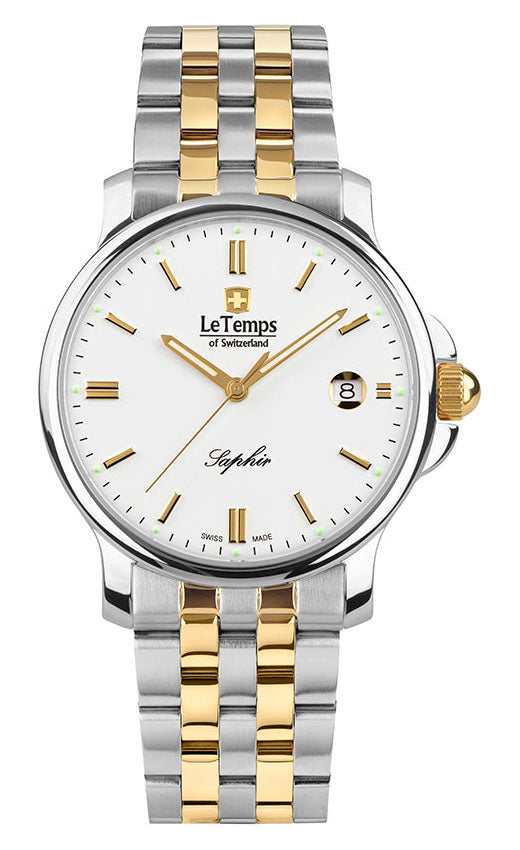 LeTemps ZAFIRA GENT SAPHIR QUARZ WATCH 50M