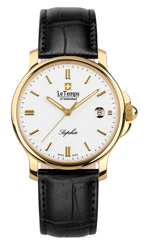 LeTemps ZAFIRA GENT SAPHIR QUARZ WATCH 50M