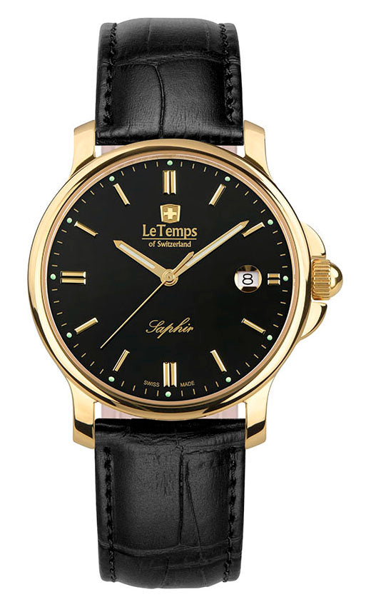 LeTemps ZAFIRA GENT SAPHIR QUARZ WATCH 50M