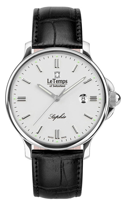 LeTemps ZAFIRA GENT 41 SAPHIR QUARZ WATCH 50M