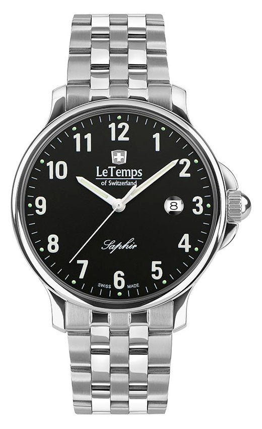 LeTemps ZAFIRA GENT 41 SAPHIR QUARZ WATCH 50M