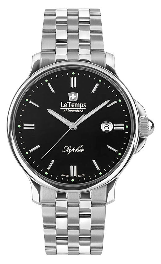 LeTemps ZAFIRA GENT 41 SAPHIR QUARZ WATCH 50M